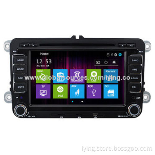 7-inch Special GPS Car DVD Player for VW Passat/Tiguan with USB, Built-in DVB-T